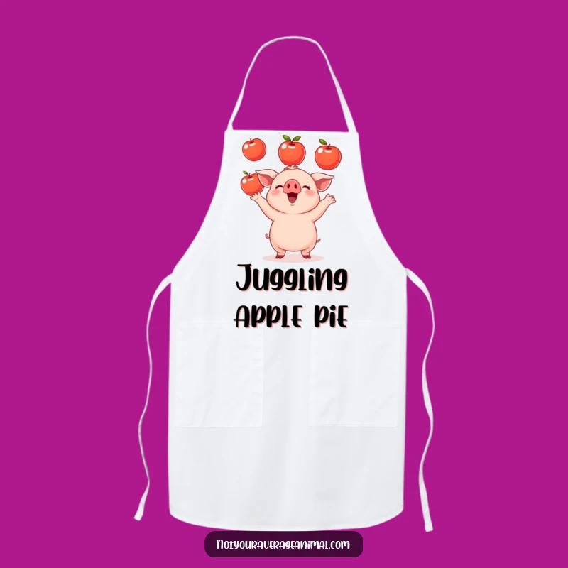 Funny Piglet Apron: Juggling Kitchen Fun, Chef’s Hilarious Farm Gift