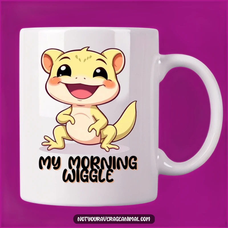 Funny Gecko Shimmy Mug: A Hilarious Gift for Gecko Lovers and Friends!