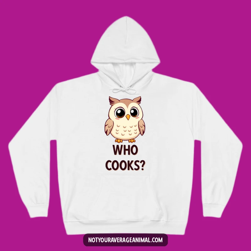 Funny Owl Hoodie: Get Cozy with a Wise, Contented Night Owl!