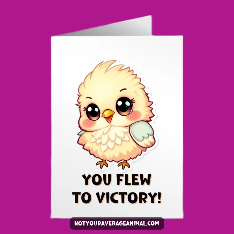 Free Printable Congratulations Card: Chirpy Bird Cheers for a Joyful DIY Gift