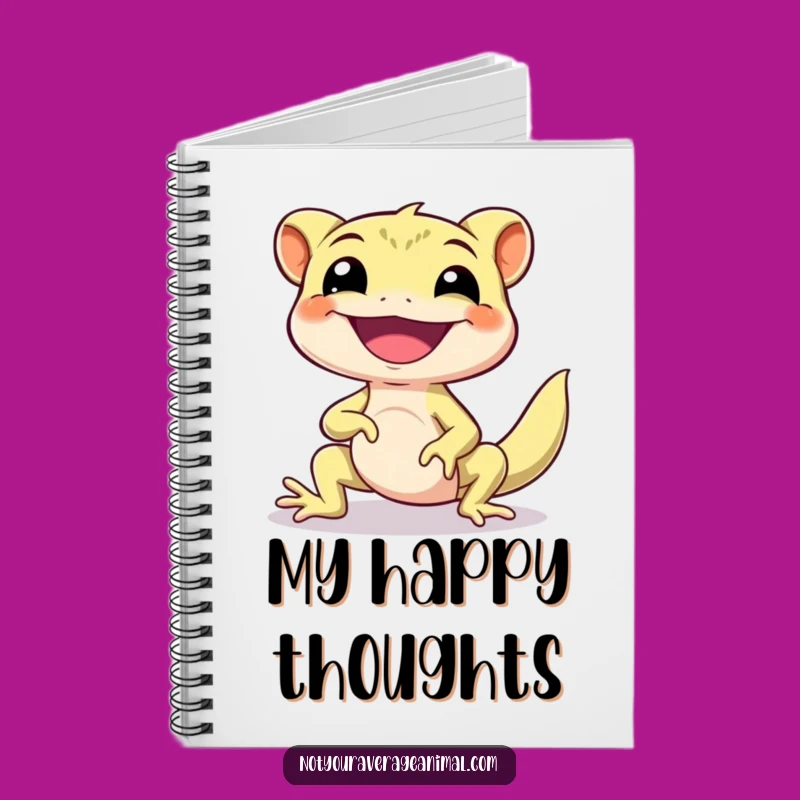 Funny Gecko Shimmy Notebook: Jot Down Ideas with This Hilarious Gecko!