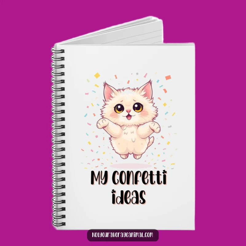 Funny Cat Notebook: Joyful Ideas, Hilarious Celebration Journal Gift