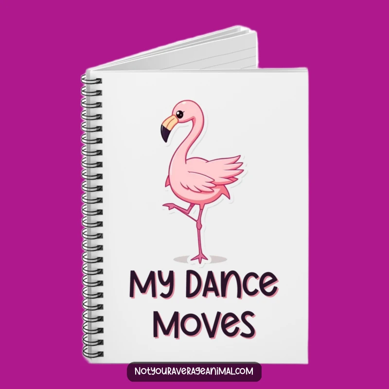 Funny Flamingo Dance Notebook: Jot Down Lively Ideas