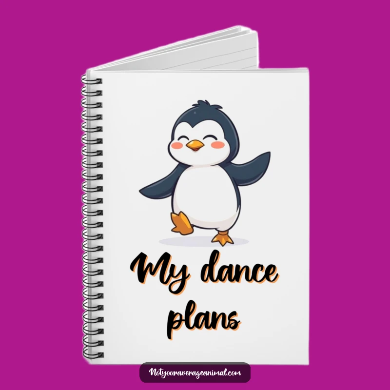 Funny Penguin Jig Notebook: Jot Down Ideas with this Hilarious Dancing Penguin Journal