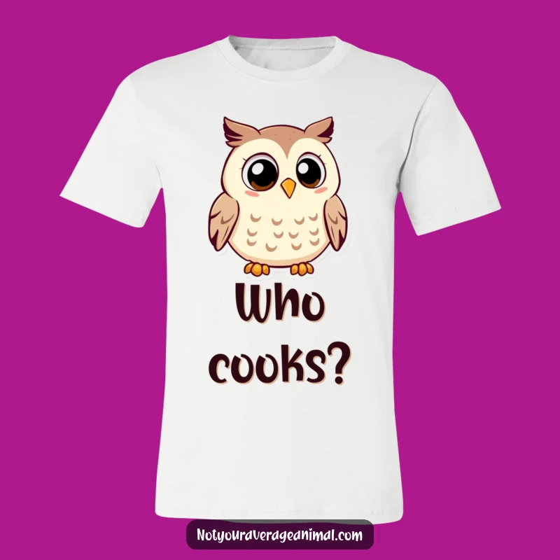 Funny Owl T-Shirt: Wear Your Contented Hoot with Style!
